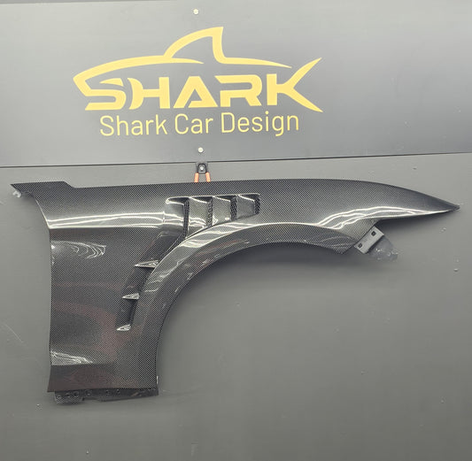 15-17 Ford Mustang GTD Style Front Fenders Pair  (Carbon Fibre)