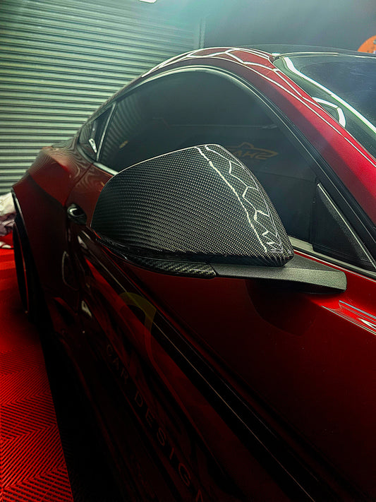 15-23 Mustang GT Carbon Fibre side mirror caps