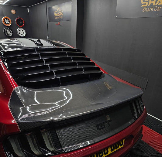 18-23 Ford Mustang GT OEM style Carbon Fibre Rear Boot