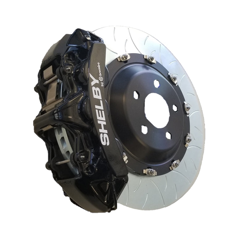 2015-2023 Shelby Brembo 6-Piston FRONT Brake Kit (Black)