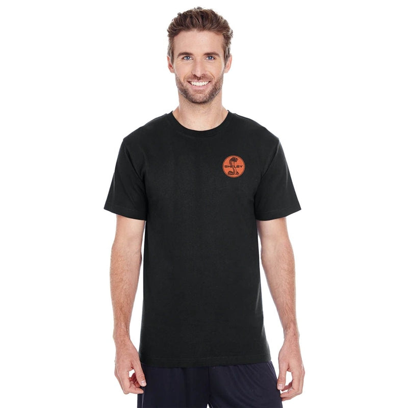 Shelby Live Fast Mustang Tee- Black