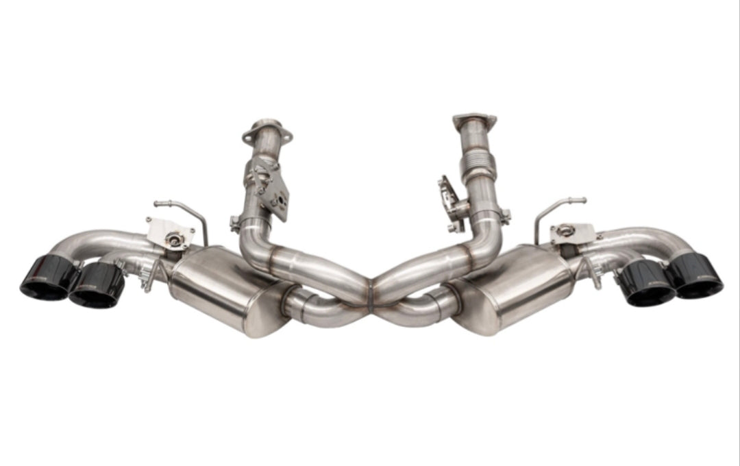 Corsa C8 Corvette Variable Sound 3.0" AFM Cat Back Quad 4.5" Tips w/ NPP
