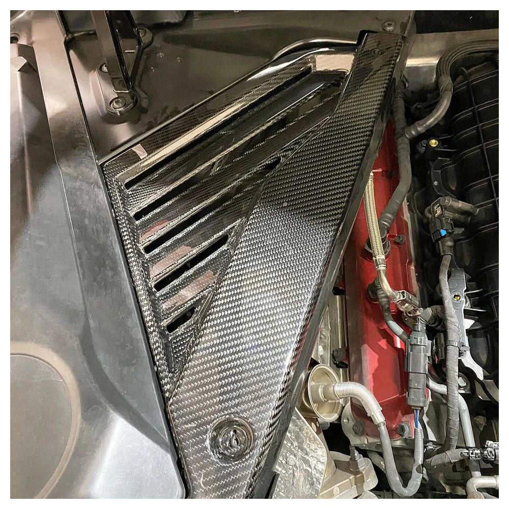 C8 Corvette Carbon Fiber Engine Appearance Panels