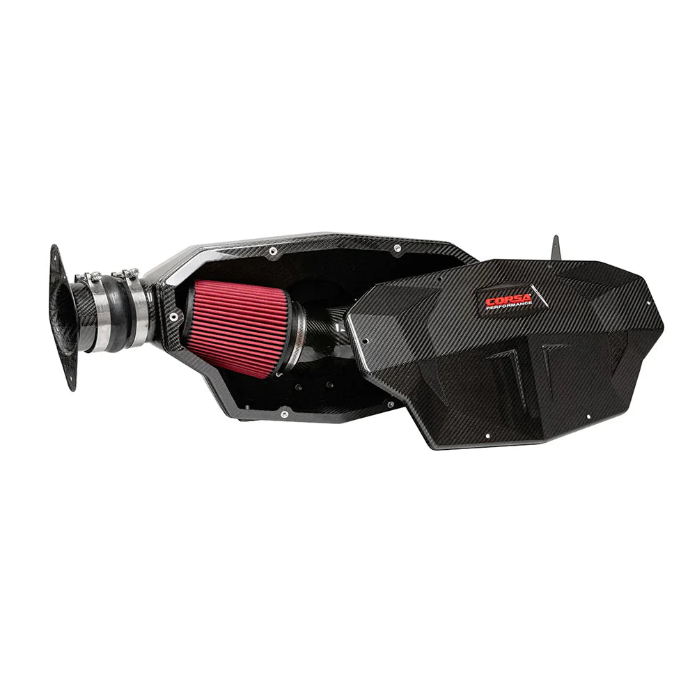 Corvette Corsa Cold Air Intake - Carbon Fiber : 2020-2025 C8 Stingray 6.2