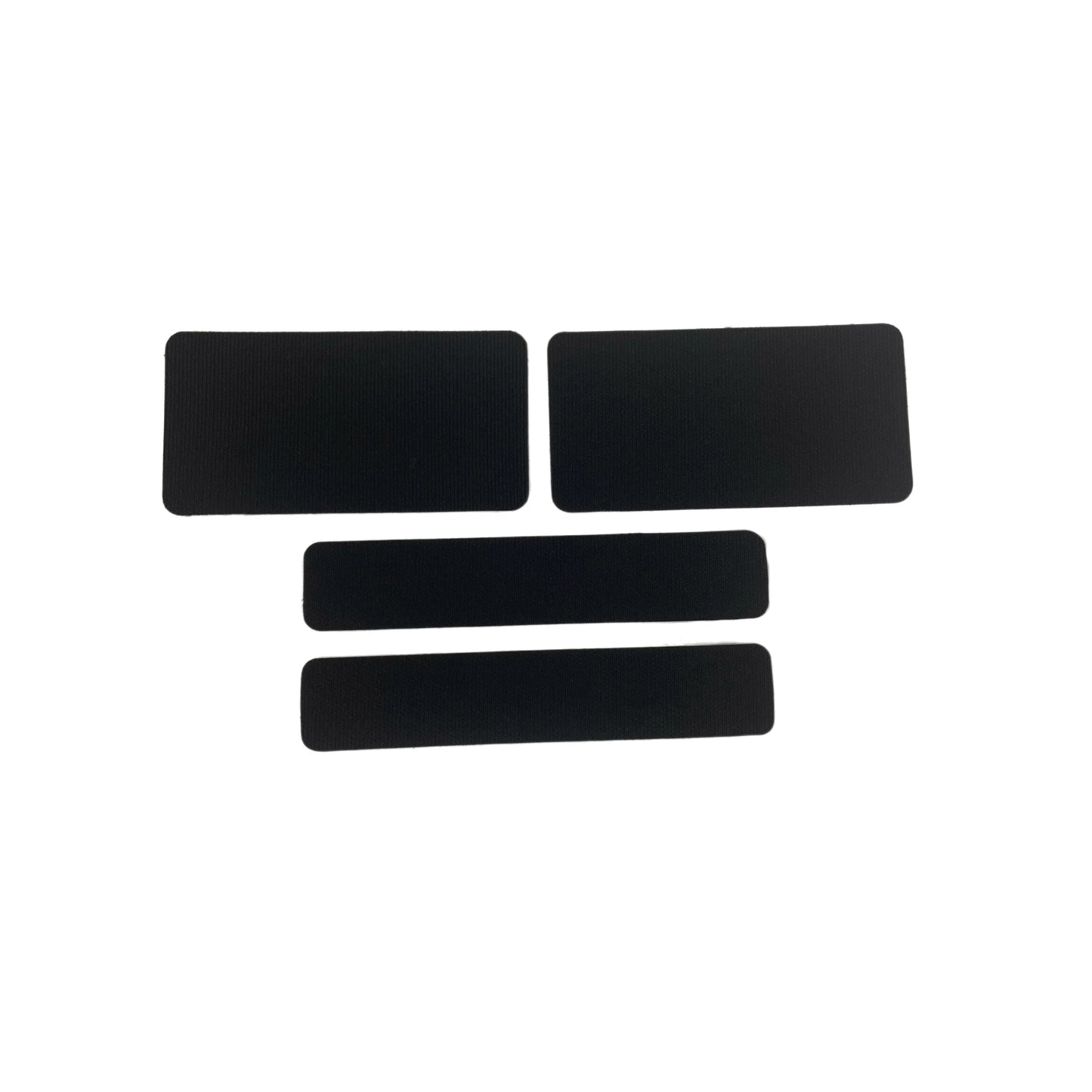 C8 Corvette Sun Visor Warning Label Covers : Onyx Black Knit