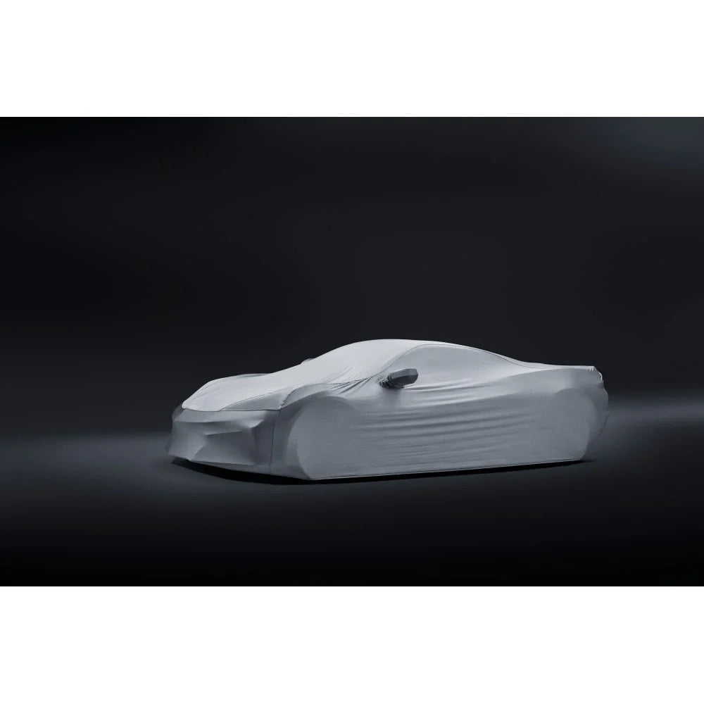 C8 Z06 GM Premium Indoor Car Cover Embossed Z06 Logo : Gray