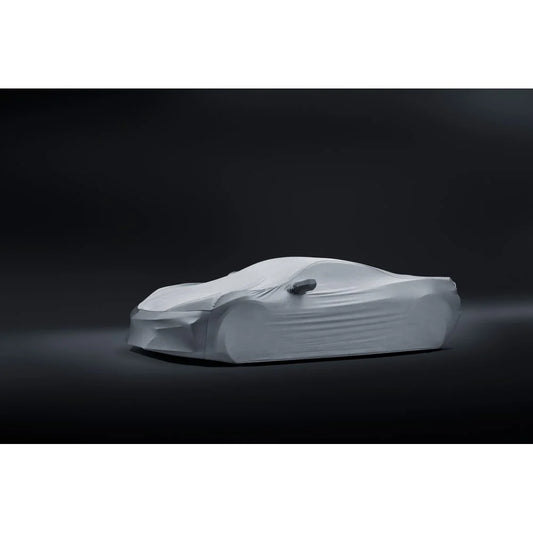 C8 Z06 GM Premium Indoor Car Cover Embossed Z06 Logo : Gray