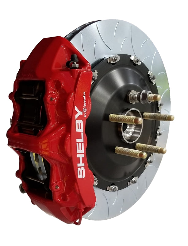 2015-2023 Shelby Brembo 6-Piston FRONT Brake Kit (Black)