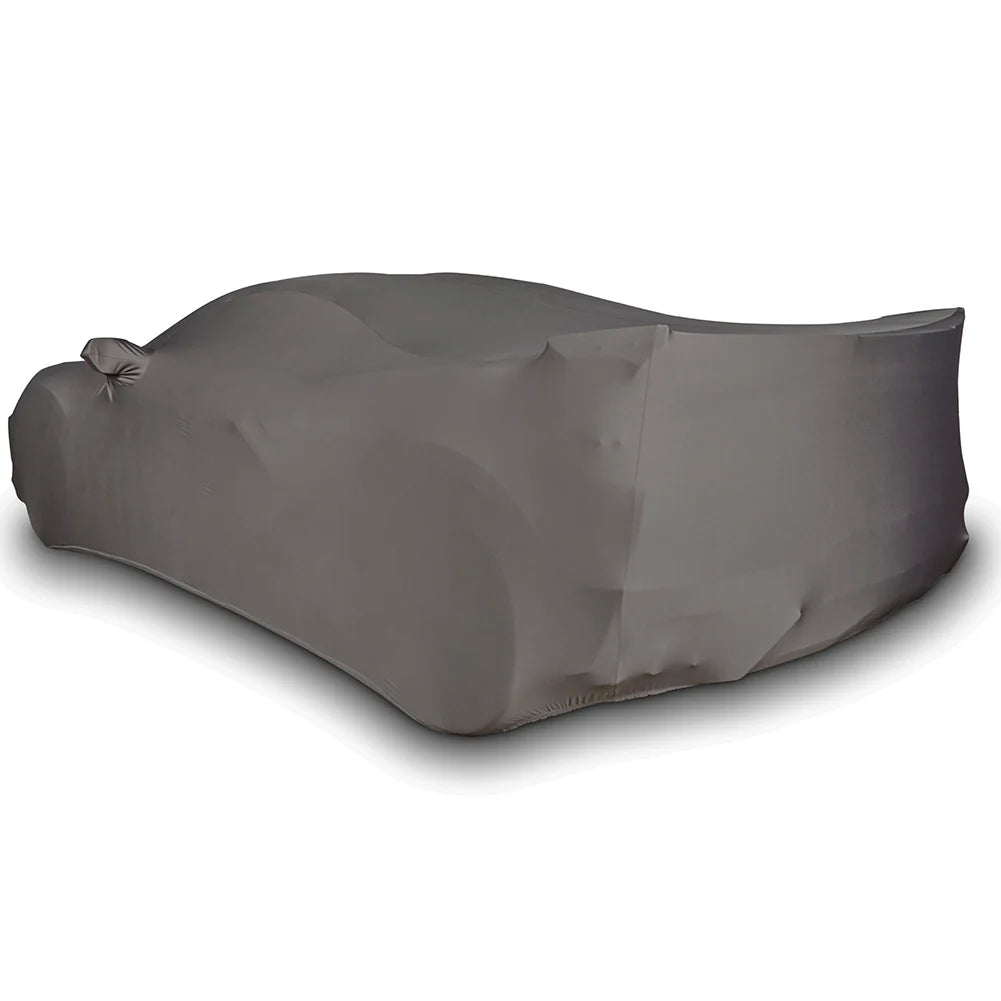 Corvette Ultraguard Stretch Satin Car Cover - Grey - Indoor : C8 Stingray, Z51, Z06