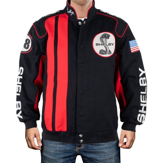 Race Red Double Stripe Tiffany Jacket