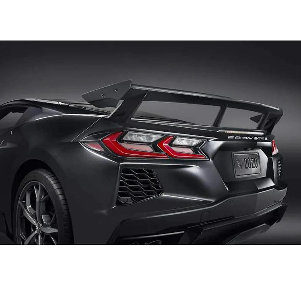 Next Generation C8 Corvette High Wing Spoiler - Gloss Black