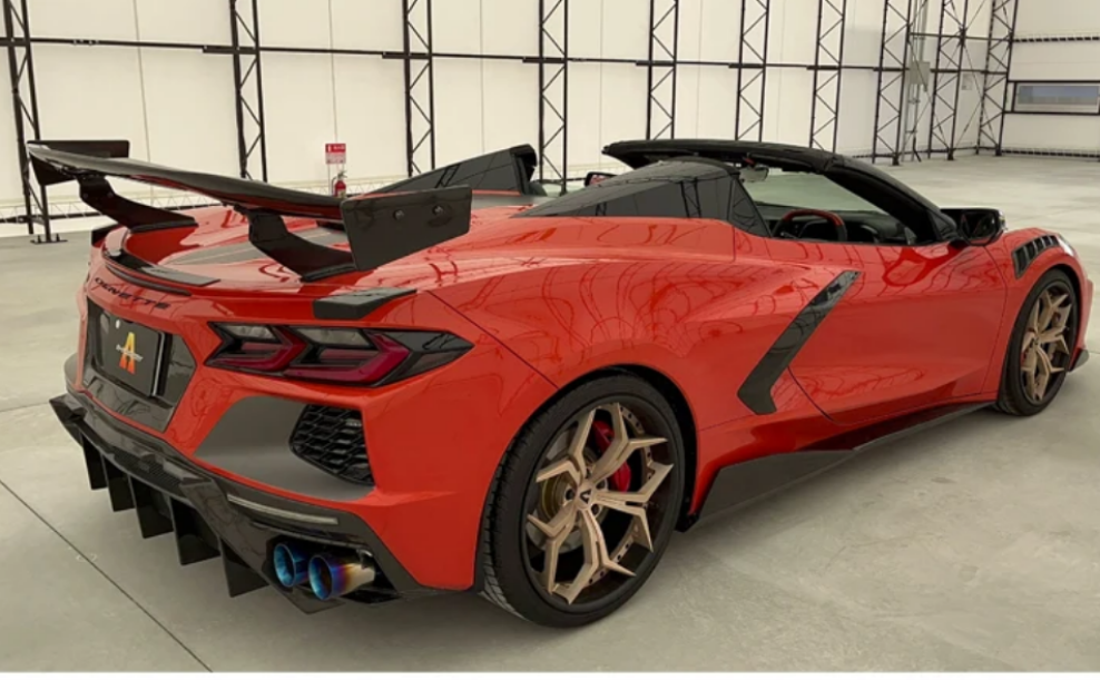 19+ Corvette C8 Carbon Fibre Spoiler