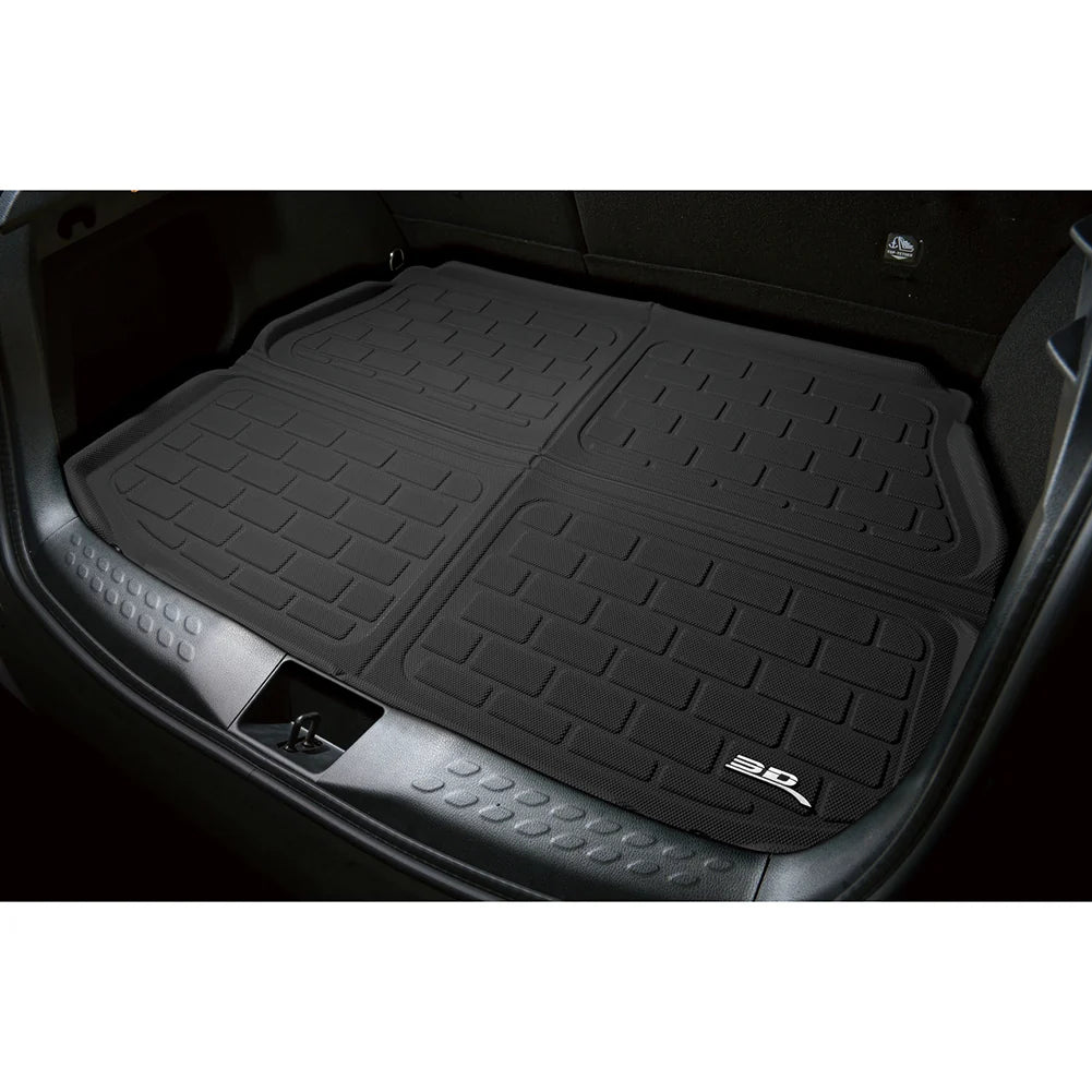 C8 Corvette 3D MAXpider KAGU Rubber/All Weather Front Cargo Liner - Black : C8 2020+