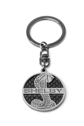 Shelby Carbon Fiber Keychain