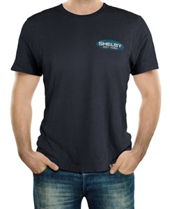 Shelby Patriotic Flag Dark Grey T-Shirt