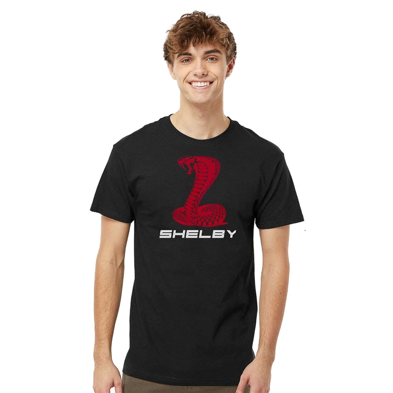 Shelby 2024 Super Snake Silhouette Tee - Black