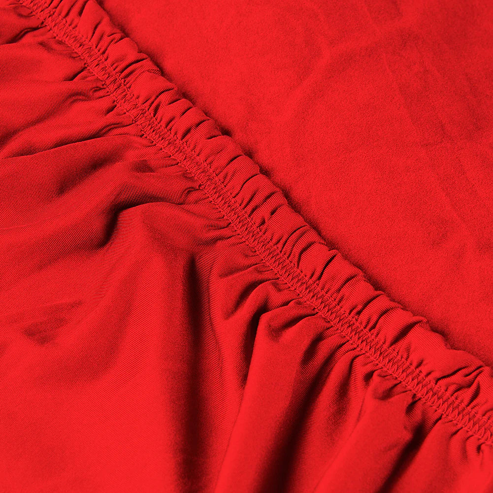 Corvette Ultraguard Stretch Satin Car Cover - Red - Indoor : C8 Stingray, Z51, Z06