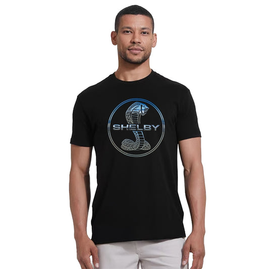 Shelby Chrome Reflection Tee - Black