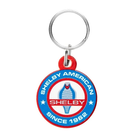 Shelby American Round Keychain