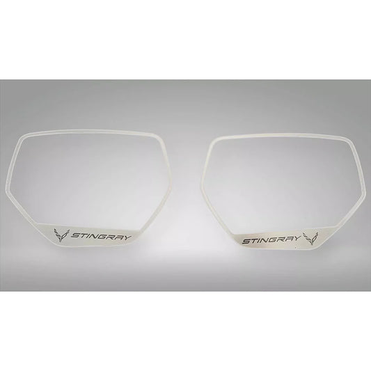 Corvette Side View Mirror with Stingray Script 2Pc : C8 Stingray, Z51, Z06