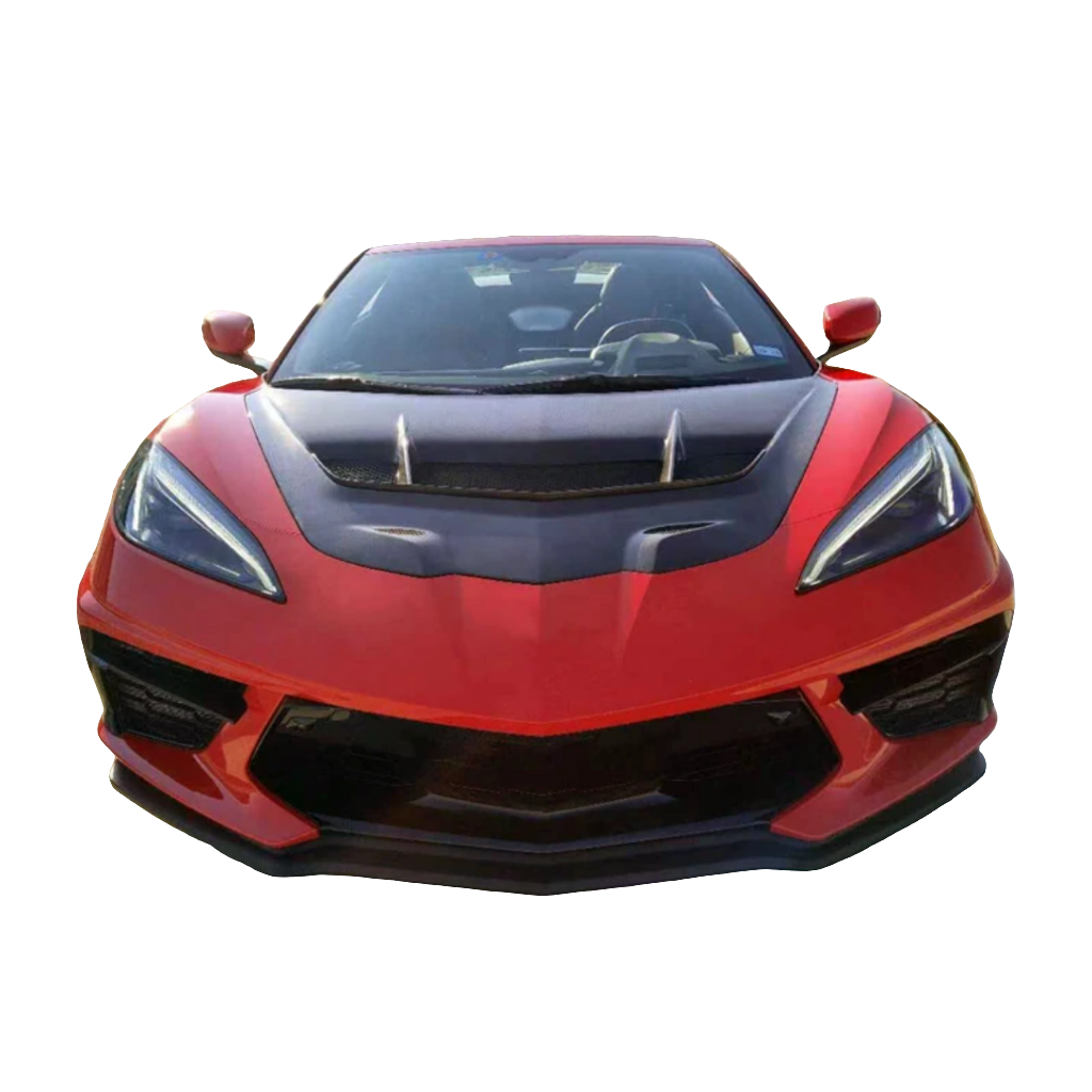 2025 ZR1 Style C8 Corvette Carbon Fibre Hood (19+)