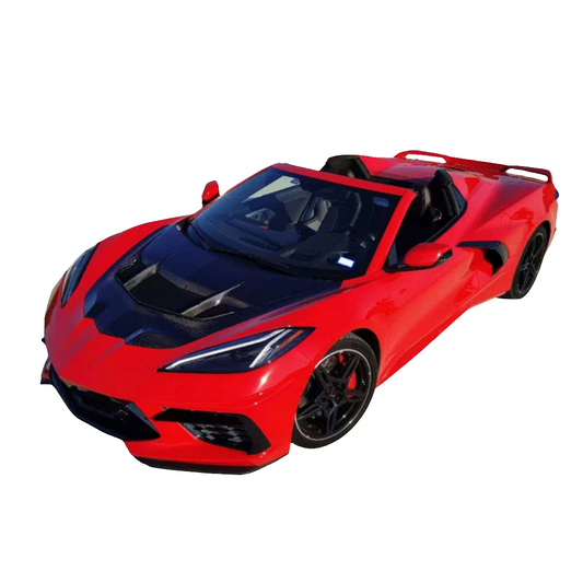 2025 ZR1 Style C8 Corvette Carbon Fibre Hood (19+)