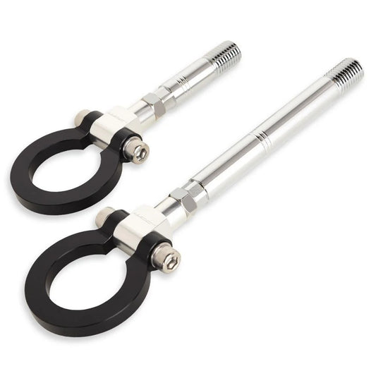 Corvette Front and Rear WCC Tow Hooks - Anodized Black : C7 Z51, Z06, Grand Sport, C8