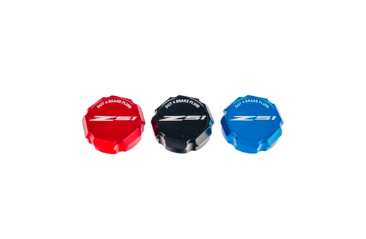 C8 Z51 Billet Coolant Cap Cover - Black, Blue or Red