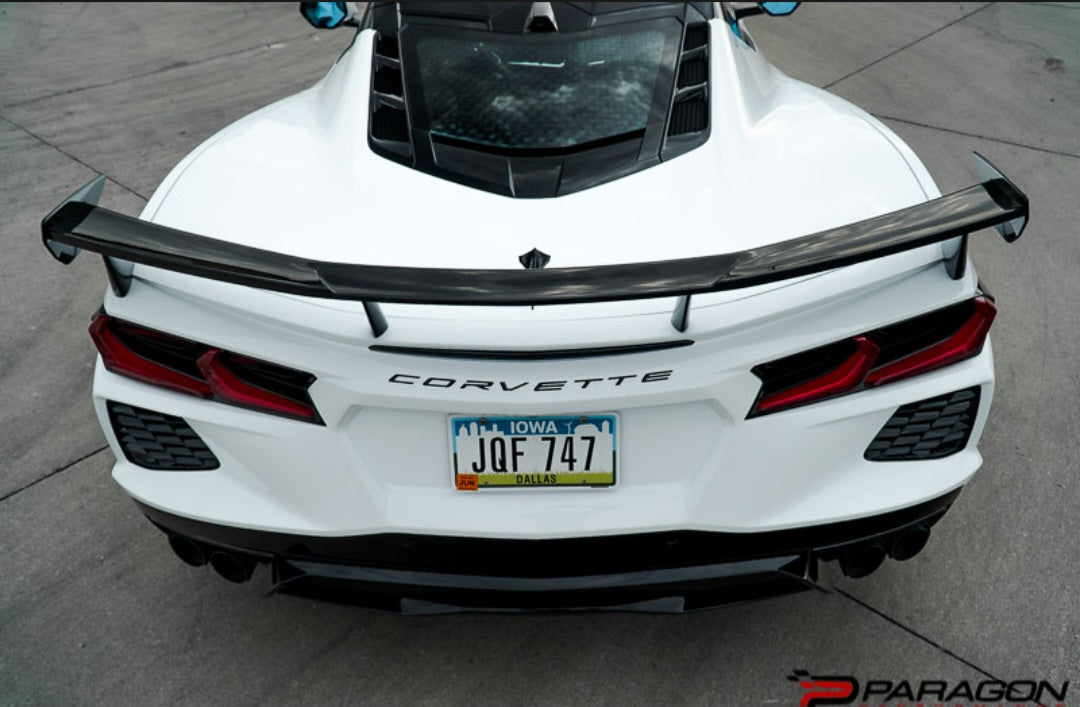 19+ Corvette C8 Carbon Fibre Spoiler