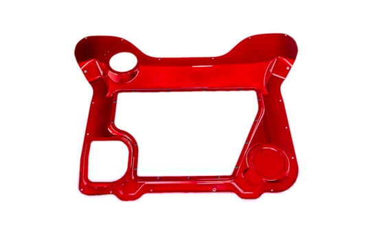 Paragon C8 Corvette Red Carbon Fiber Clear Engine Cover - Convertible