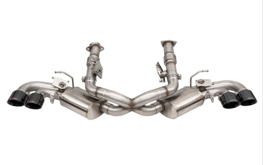 Corsa C8 Corvette Variable Sound 3.0" AFM Cat Back Quad 4.5" Tips w/ NPP